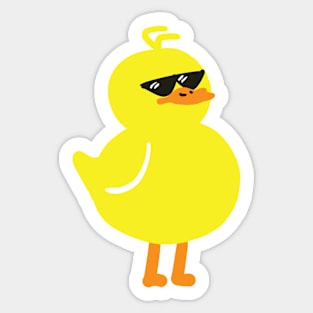 Agent Duck Sticker